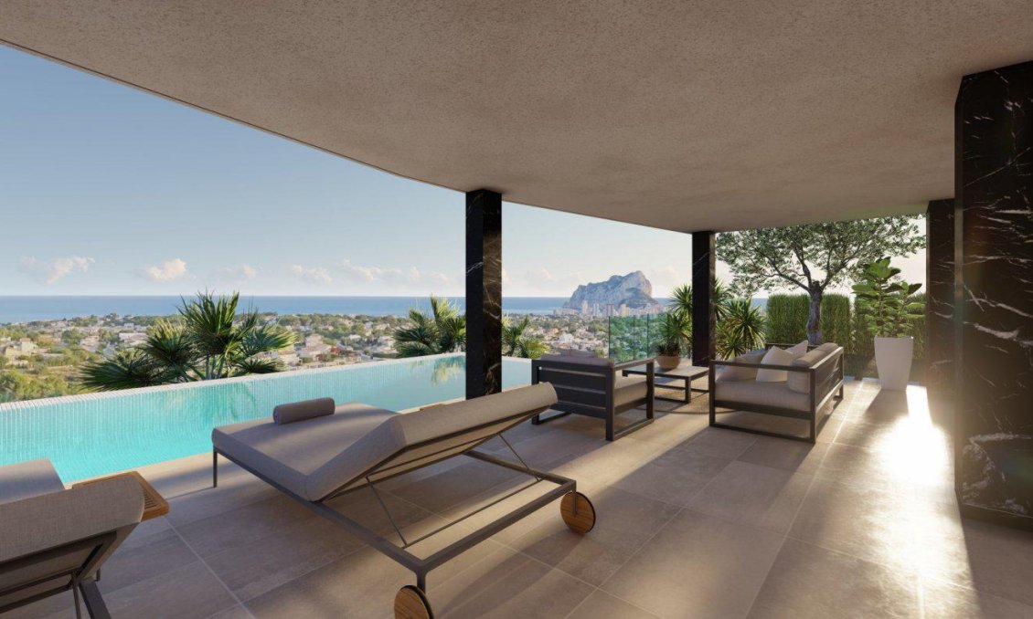 Obra nueva - Villa -
Calpe - Gran Sol