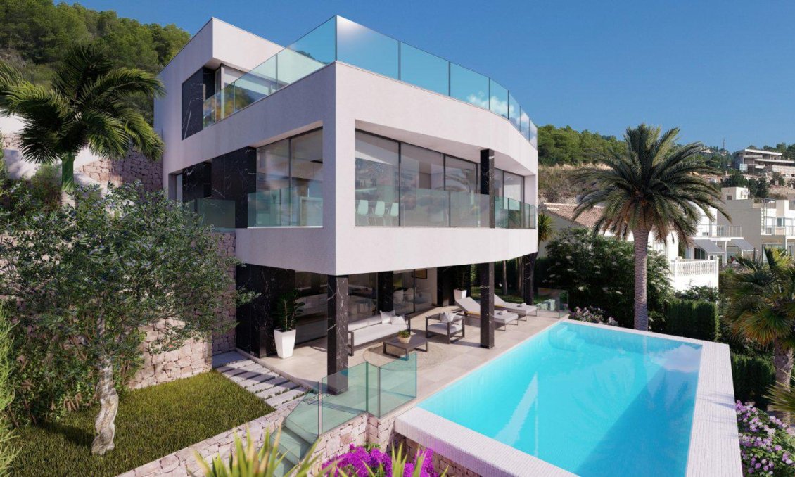 Obra nueva - Villa -
Calpe - Gran Sol