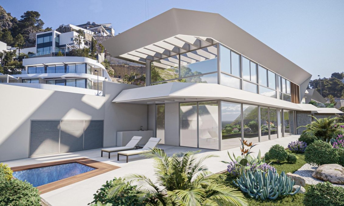 Neue Gebäude - Villa -
Calpe - Mascarat