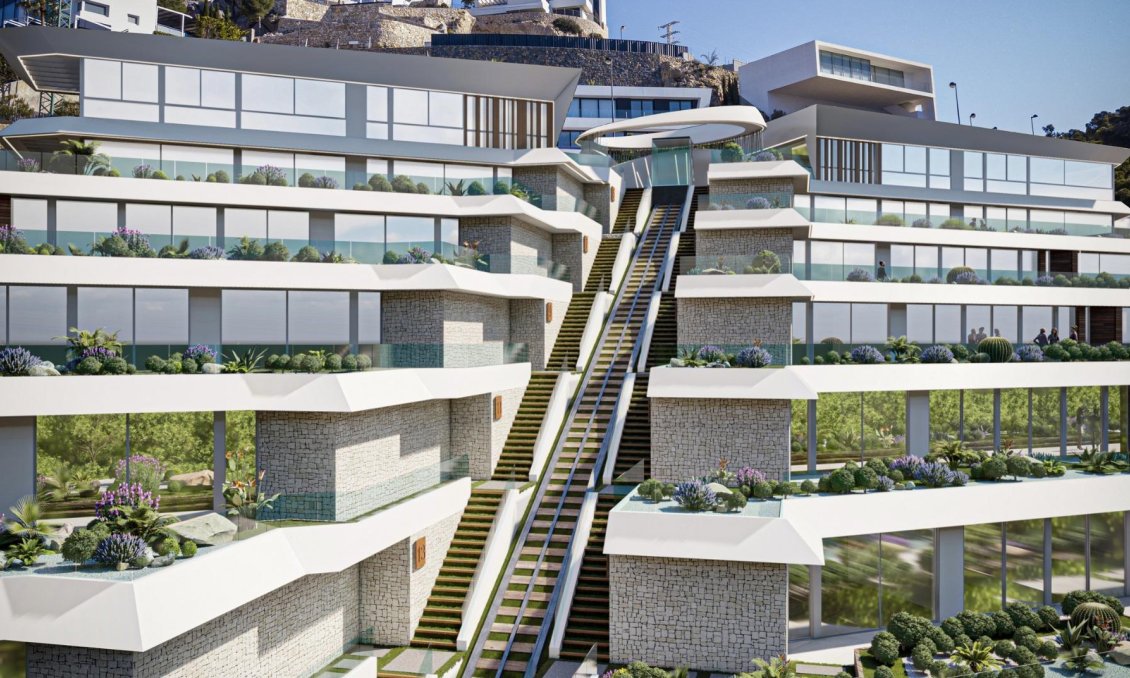 Neue Gebäude - Villa -
Calpe - Mascarat