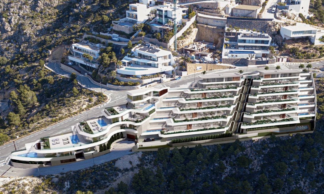 Neue Gebäude - Villa -
Calpe - Mascarat