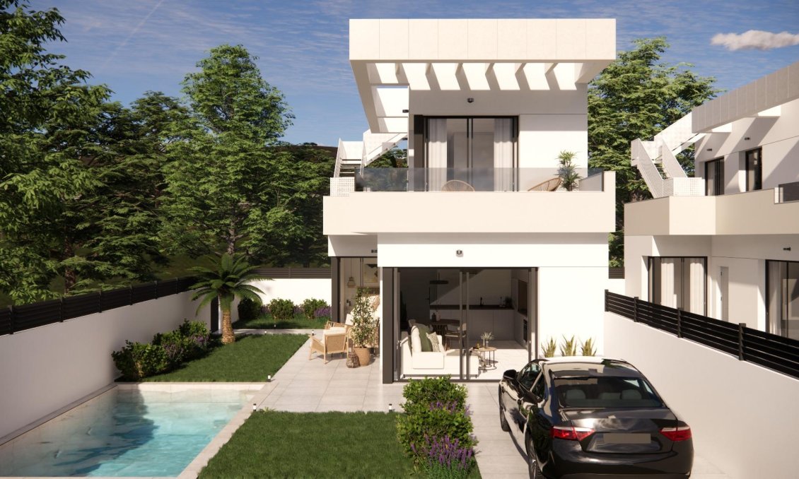 Obra nueva - Villa -
Los Montesinos - La Herrada