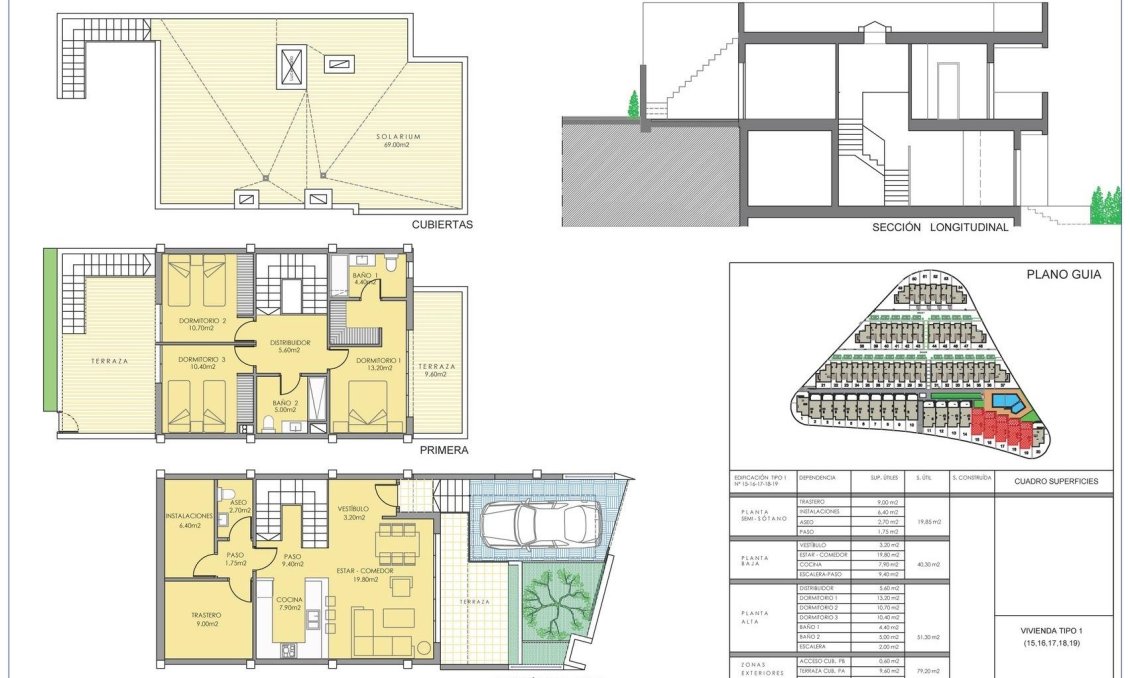 Obra nueva - Town House -
Monforte del Cid - Alenda Golf