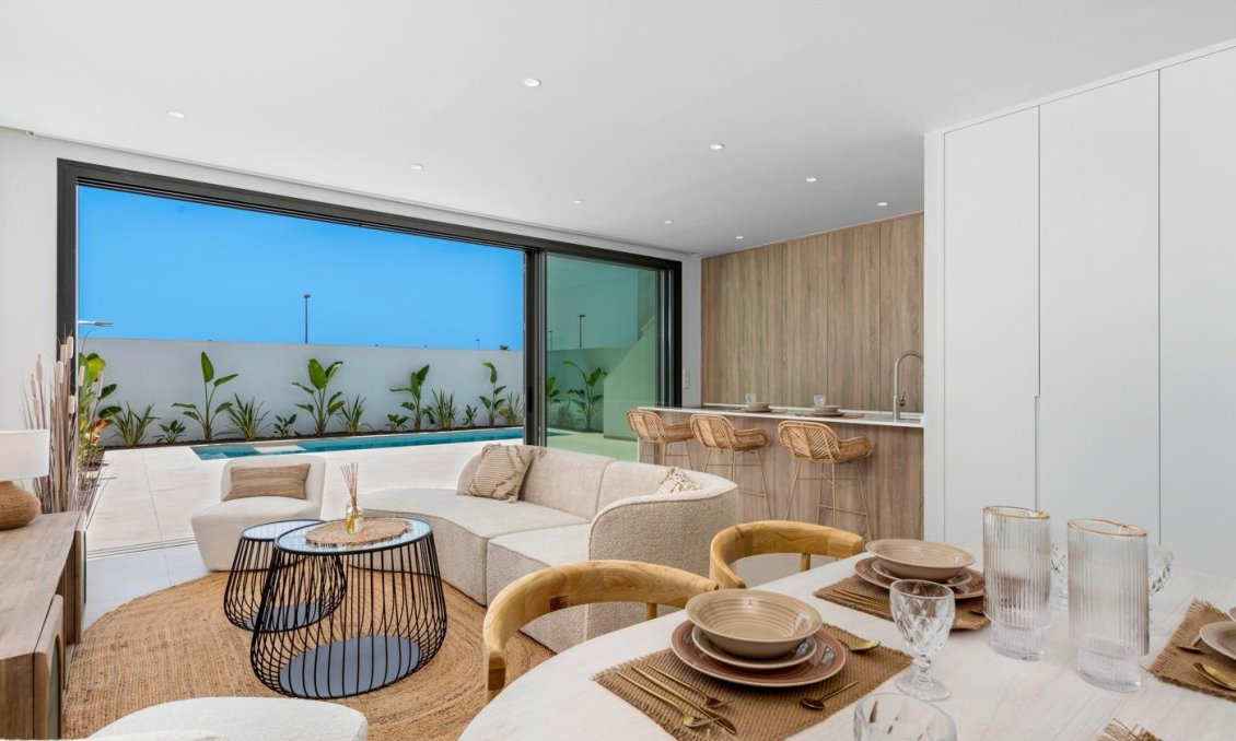 Obra nueva - Town House -
Los Alcazares - Serena Golf