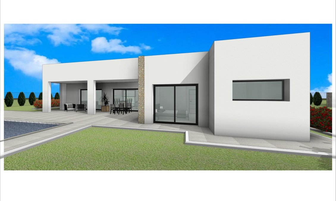 Obra nueva - Villa -
Aspe - Poligono 19