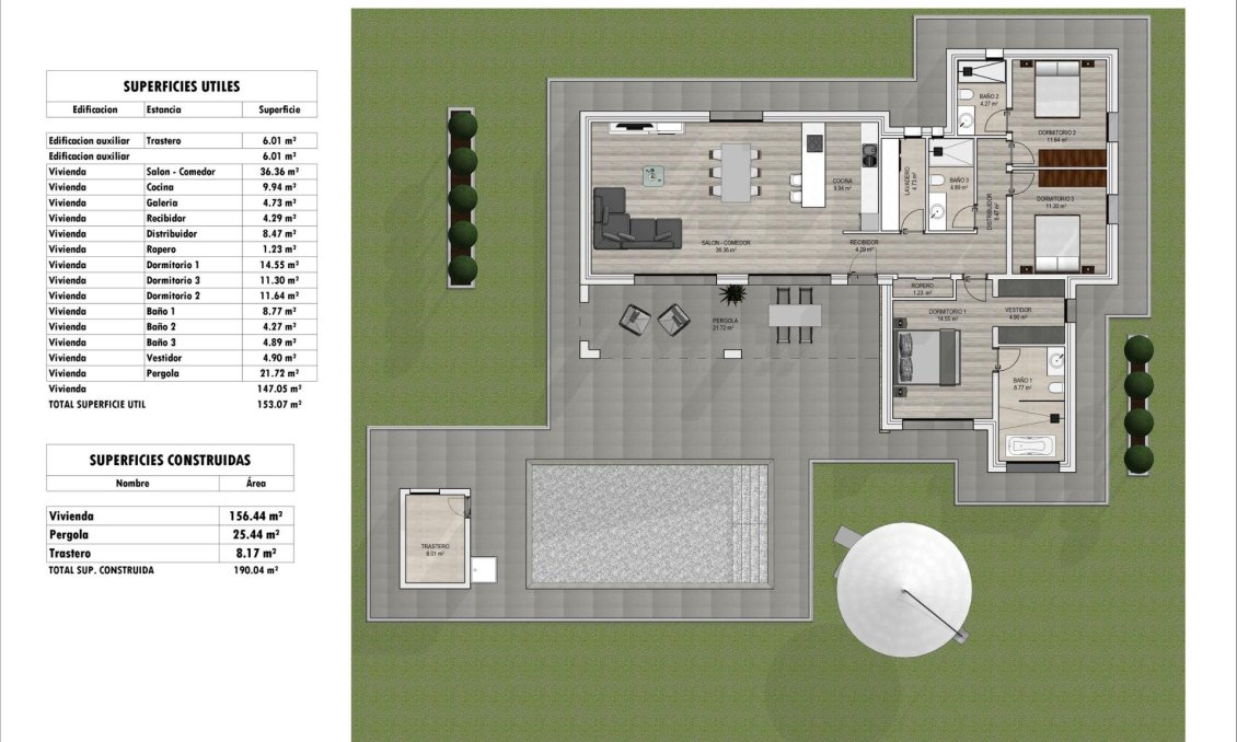Obra nueva - Villa -
Aspe - Poligono 19