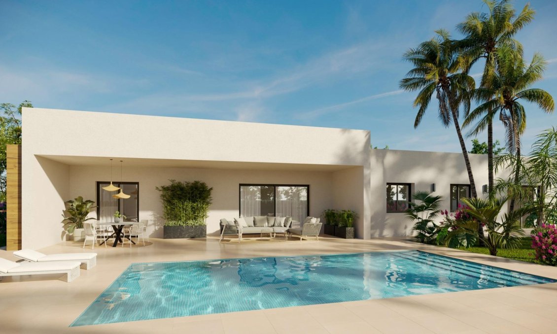 Obra nueva - Villa -
Aspe - Poligono 19