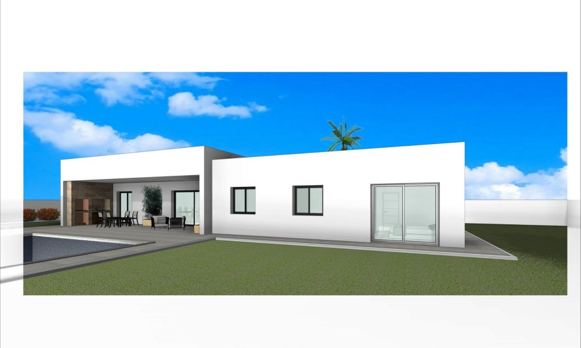 Obra nueva - Villa -
Aspe - Poligono 19
