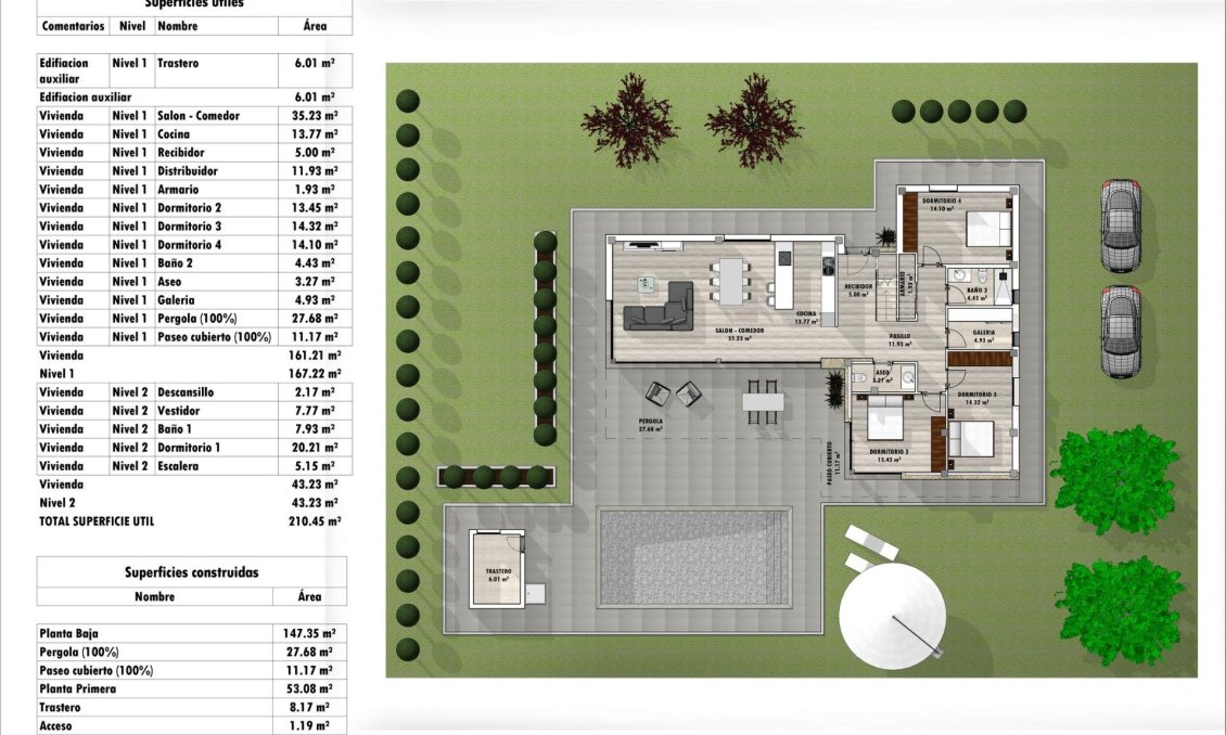 Obra nueva - Villa -
Aspe - Poligono 19