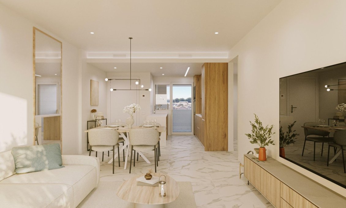 Obra nueva - Apartamento -
Torrevieja - Punta Prima