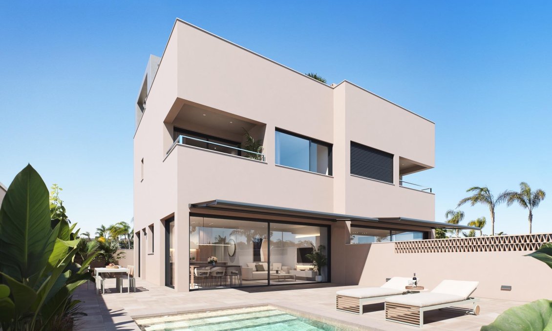 Obra nueva - Villa -
Pilar de la Horadada - Las Higuericas