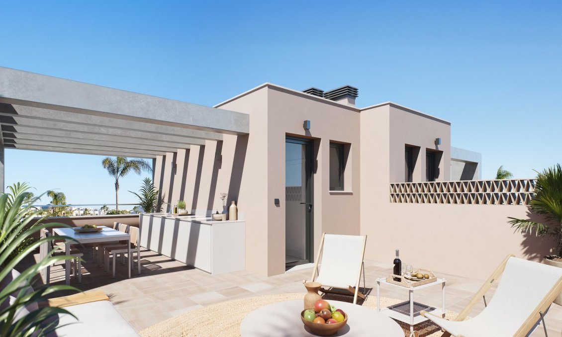 Obra nueva - Villa -
Pilar de la Horadada - Las Higuericas