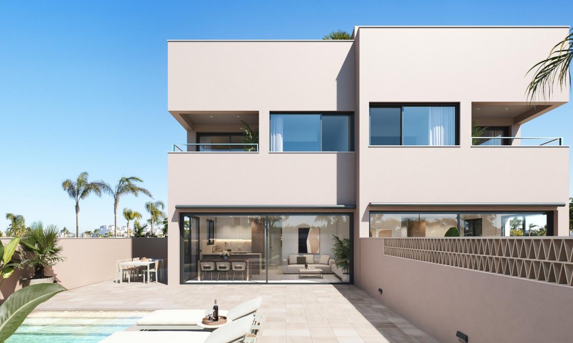 Obra nueva - Villa -
Pilar de la Horadada - Las Higuericas