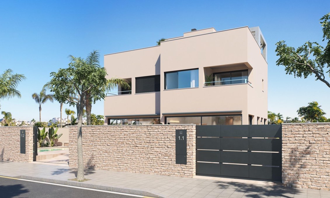Obra nueva - Villa -
Pilar de la Horadada - Las Higuericas