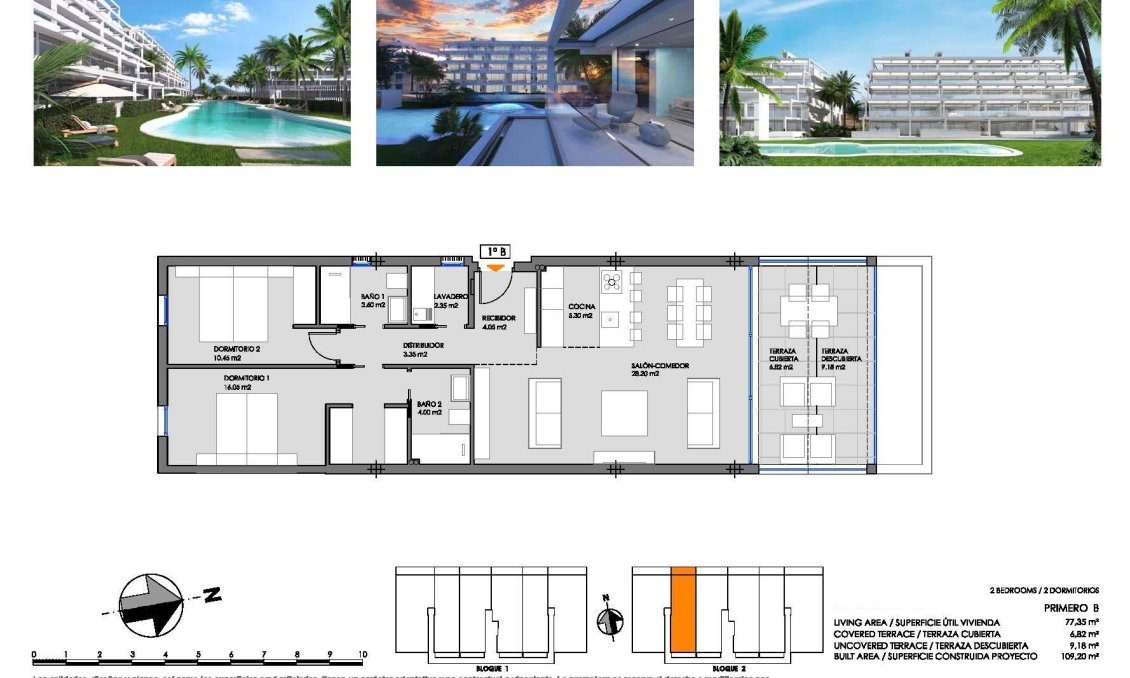 New Build - Apartment -
Cartagena - Mar De Cristal