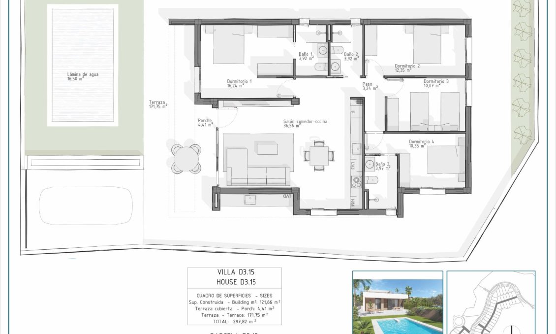 Obra nueva - Villa -
Vera - Pueblo Salinas