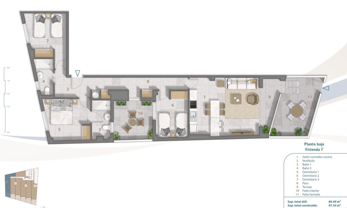 Neue Gebäude - Wohnung -
San Pedro del Pinatar - Playa Villananitos
