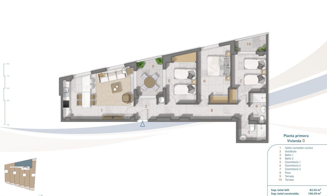 Új építésű - Apartman -
San Pedro del Pinatar - Playa Villananitos