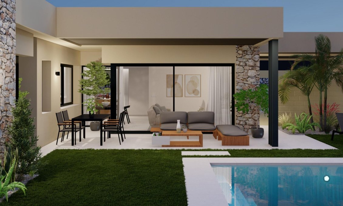 Obra nueva - Villa -
Baños y Mendigo - Altaona Golf