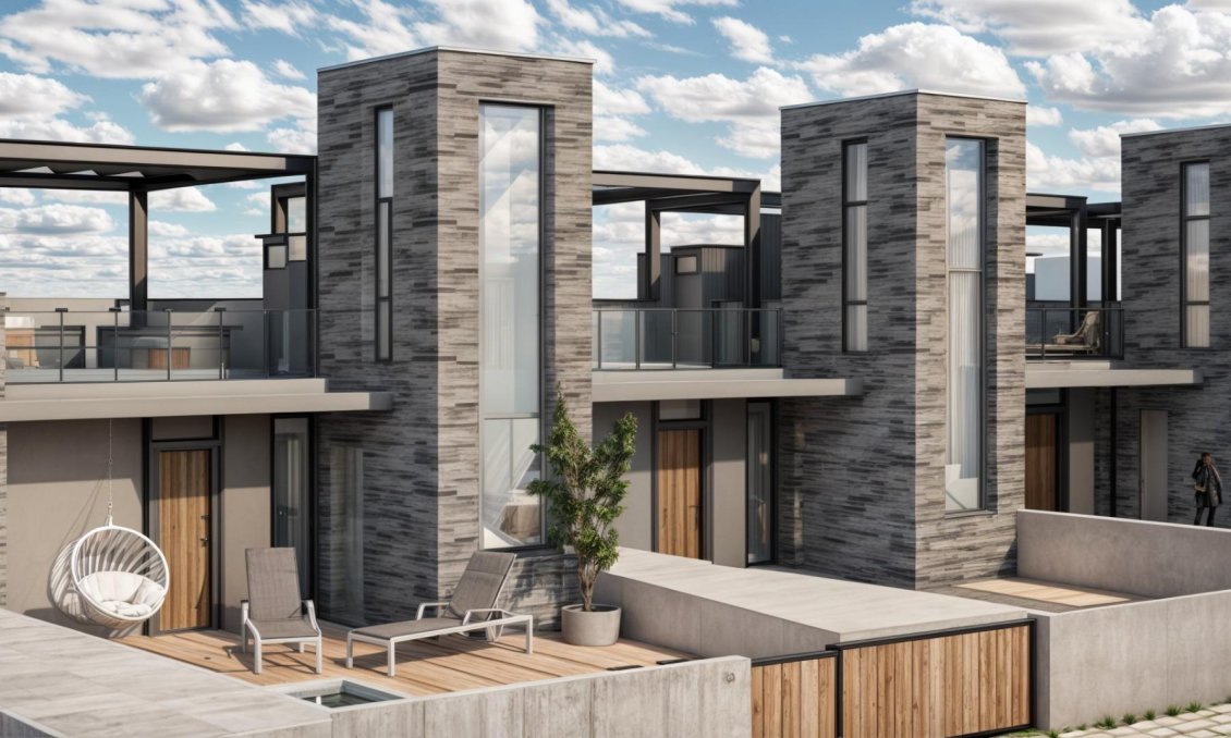 Obra nueva - Town House -
Fuente Álamo - La Pinilla