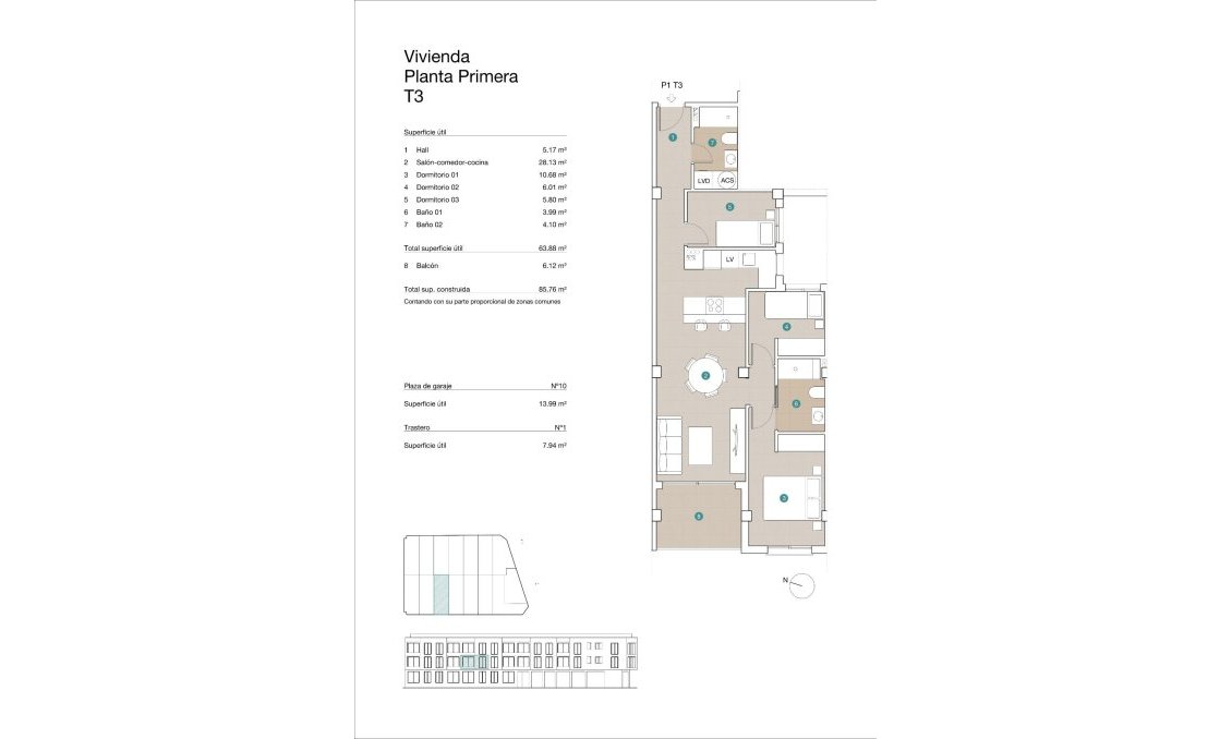 Obra nueva - Apartamento -
Jacarilla - pueblo