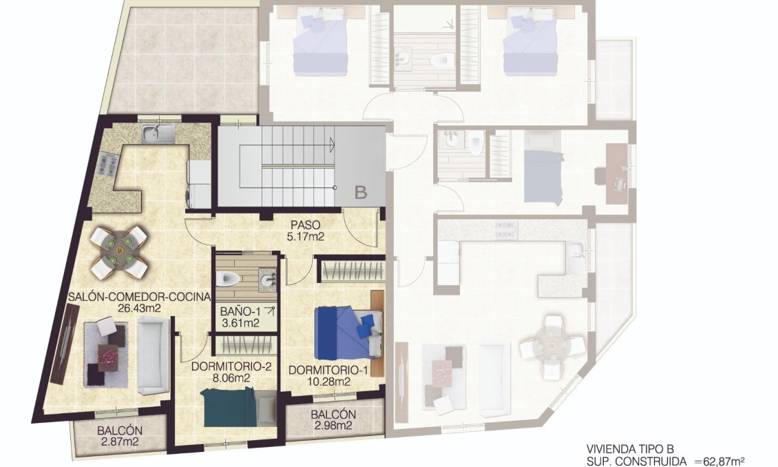 Obra nueva - Apartamento -
Jacarilla - pueblo