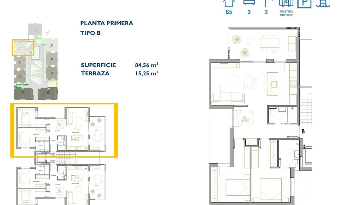 Obra nueva - Apartamento -
San Pedro del Pinatar - Pueblo