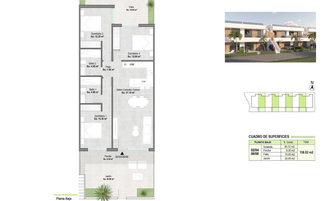 Neue Gebäude - Bungalow -
Alhama De Murcia - Condado De Alhama