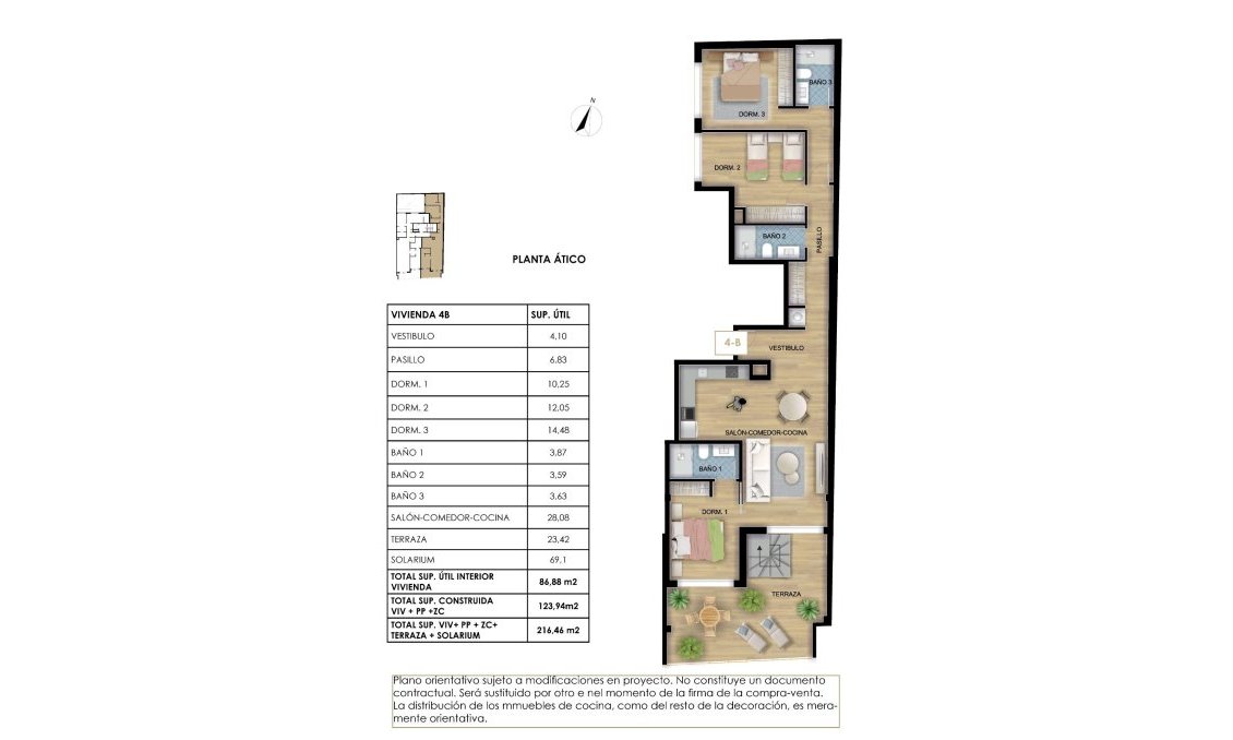 Obra nueva - Ático -
Torrevieja - Centro
