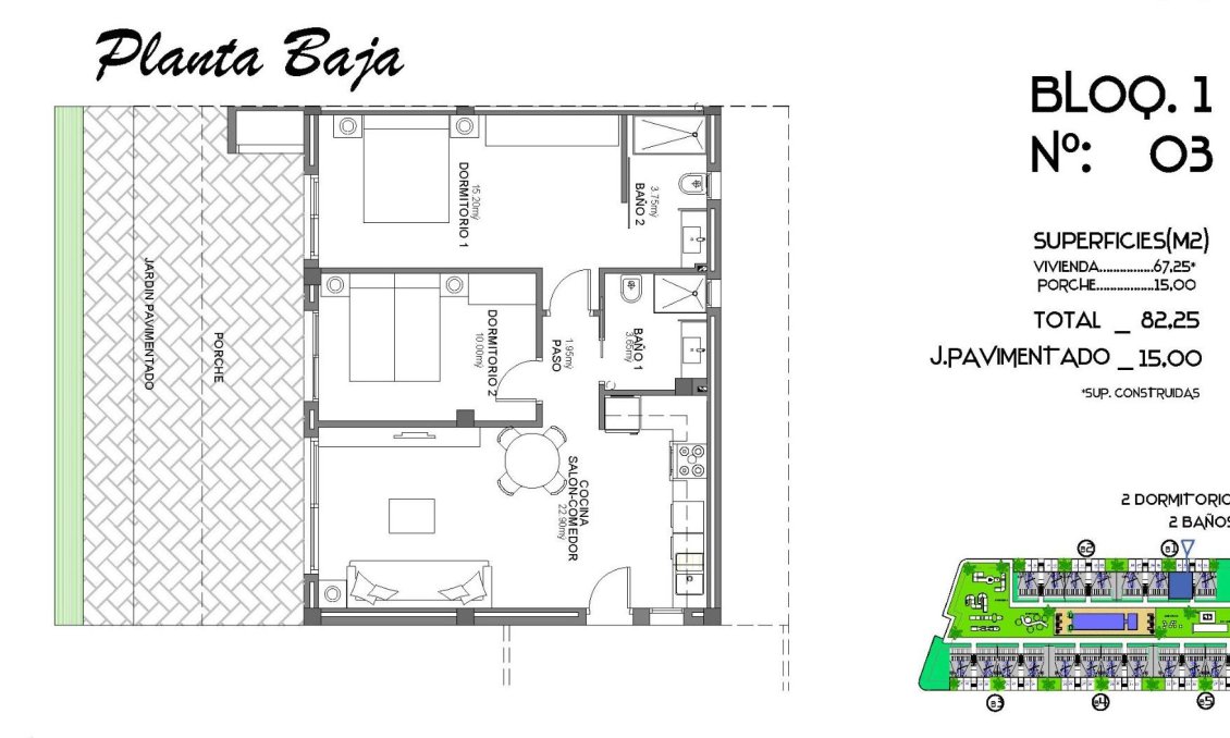 Új építésű - Bungaló -
Algorfa - La Finca Golf