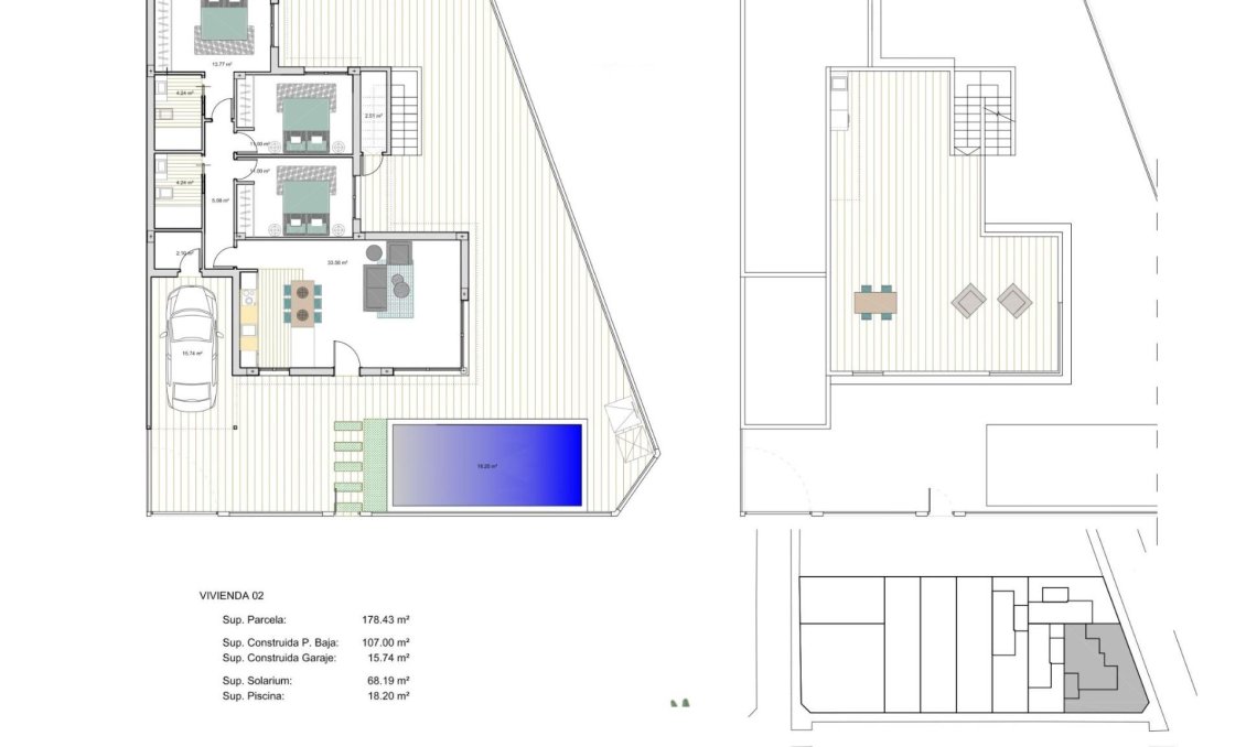Obra nueva - Villa -
Los Alcazares - La Concha