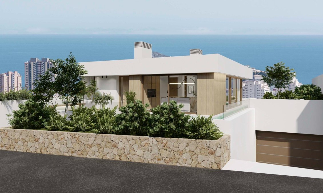 Obra nueva - Villa -
Finestrat - Avda. America
