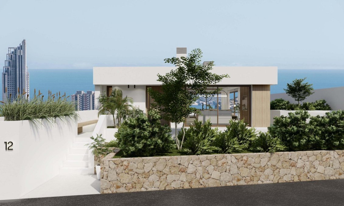 Obra nueva - Villa -
Finestrat - Avda. America