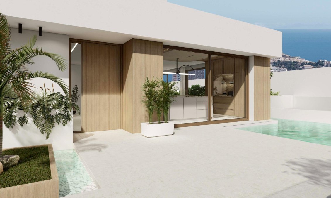 Obra nueva - Villa -
Finestrat - Avda. America