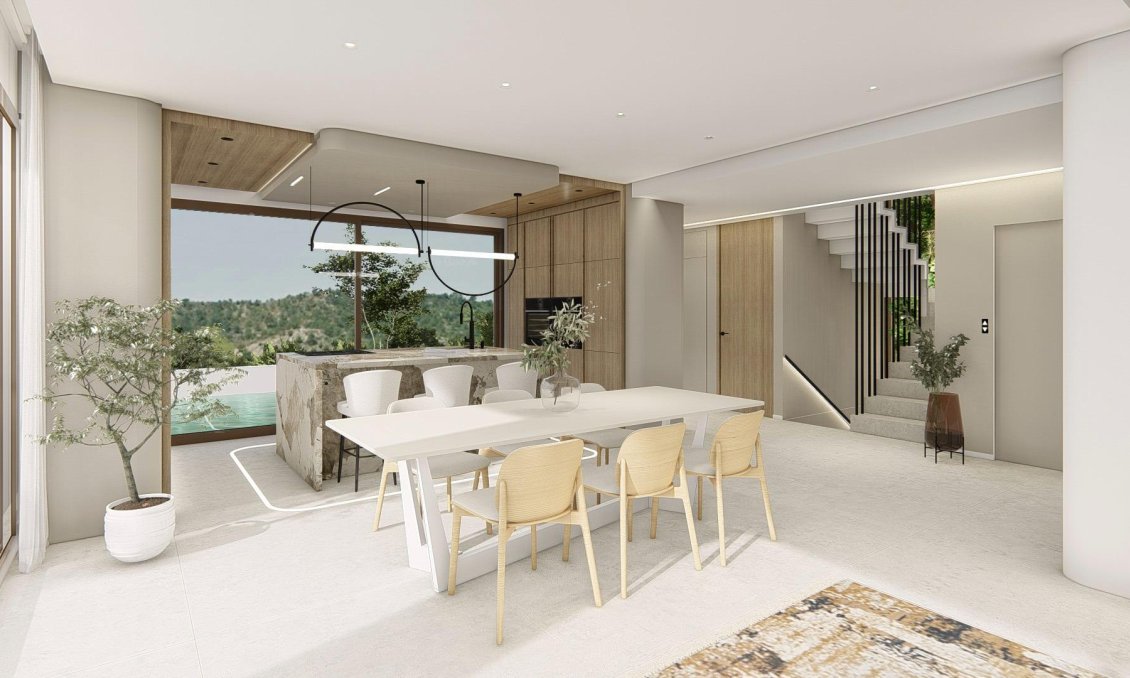 Obra nueva - Villa -
Finestrat - Avda. America