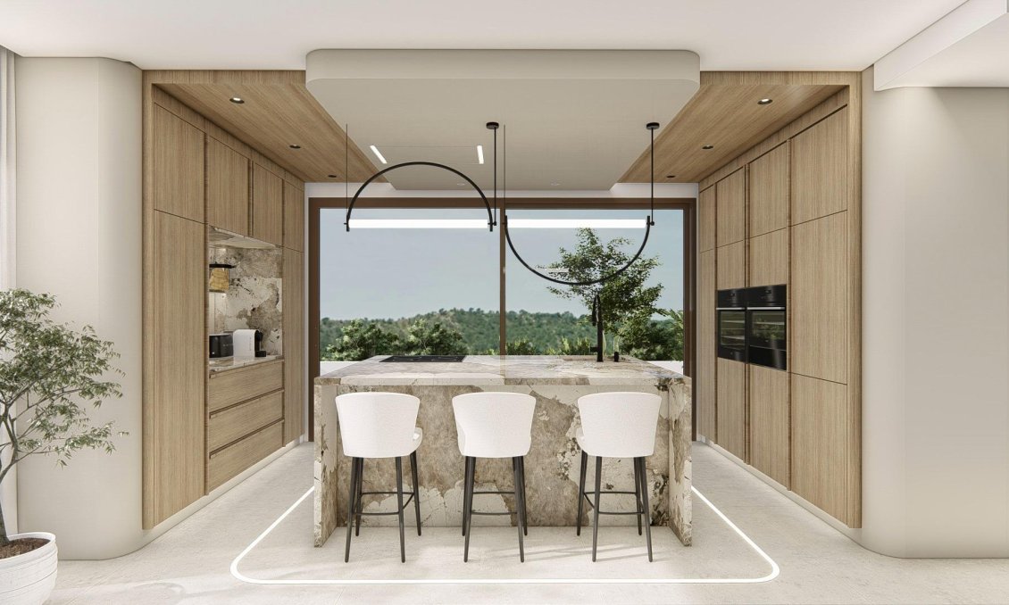 Obra nueva - Villa -
Finestrat - Avda. America