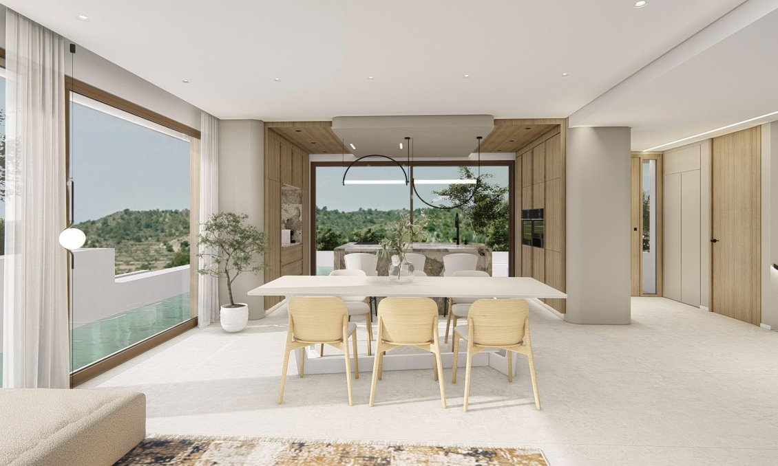 Obra nueva - Villa -
Finestrat - Avda. America