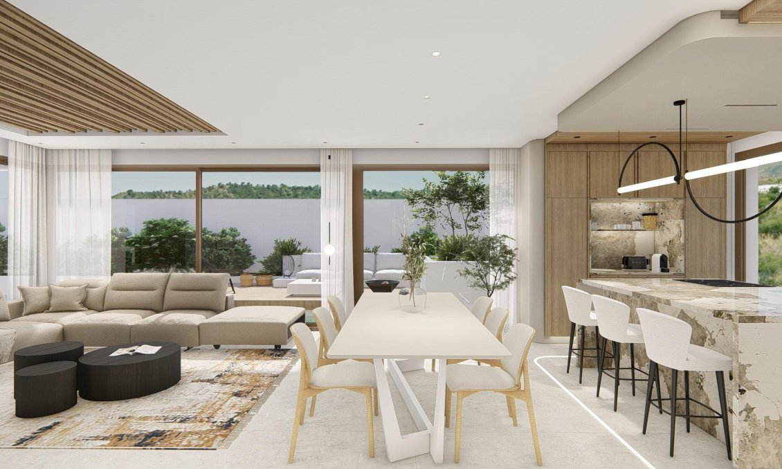 Obra nueva - Villa -
Finestrat - Avda. America