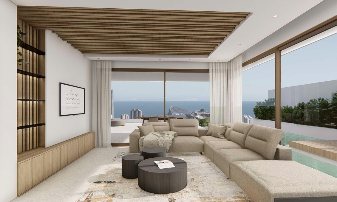 Obra nueva - Villa -
Finestrat - Avda. America