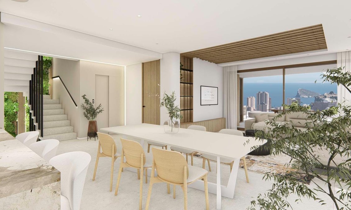 Obra nueva - Villa -
Finestrat - Avda. America