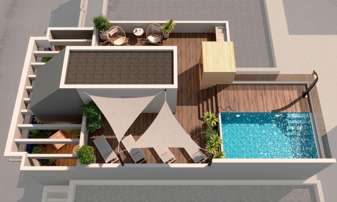 Neue Gebäude - Wohnung -
Torrevieja - Playa del Acequión