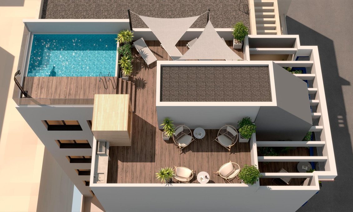 Neue Gebäude - Wohnung -
Torrevieja - Playa del Acequión