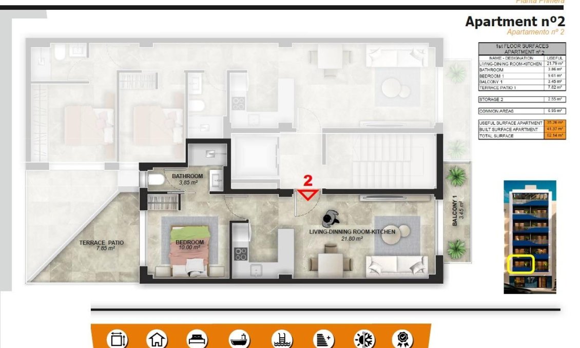 Neue Gebäude - Wohnung -
Torrevieja - Playa del Acequión