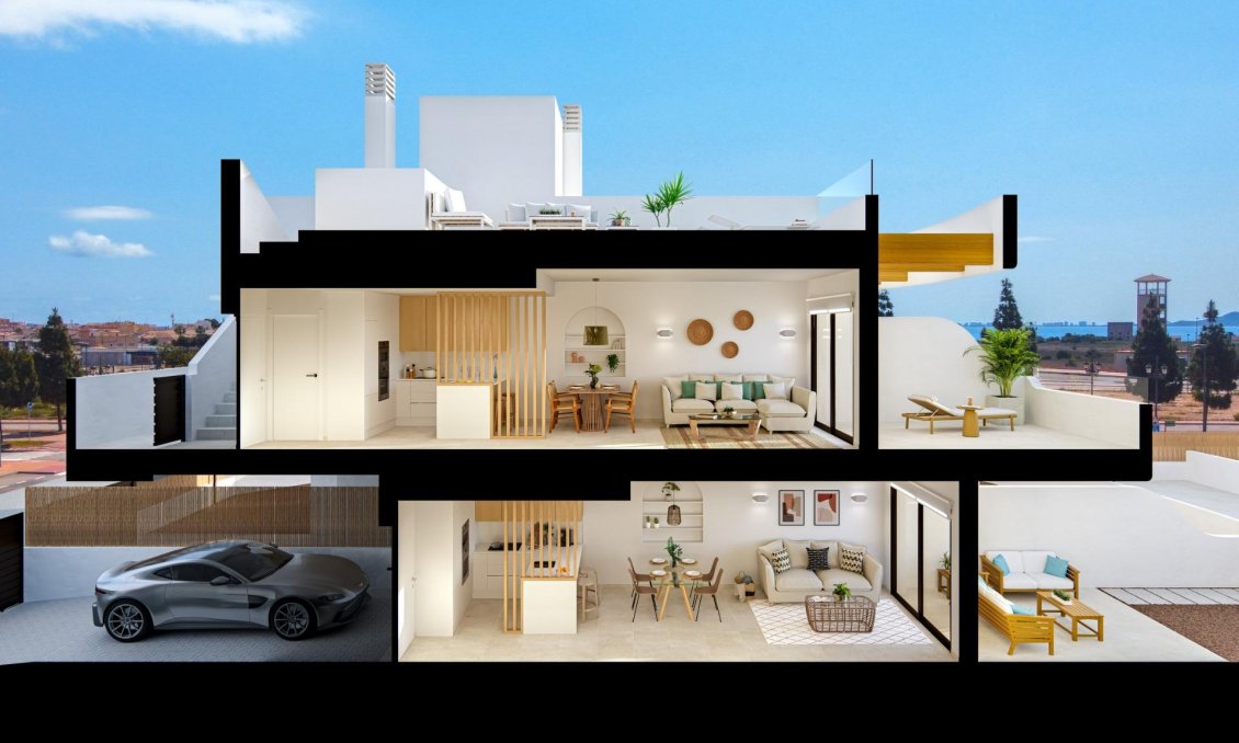Új építésű - Apartman -
Los Alcazares - Serena Golf