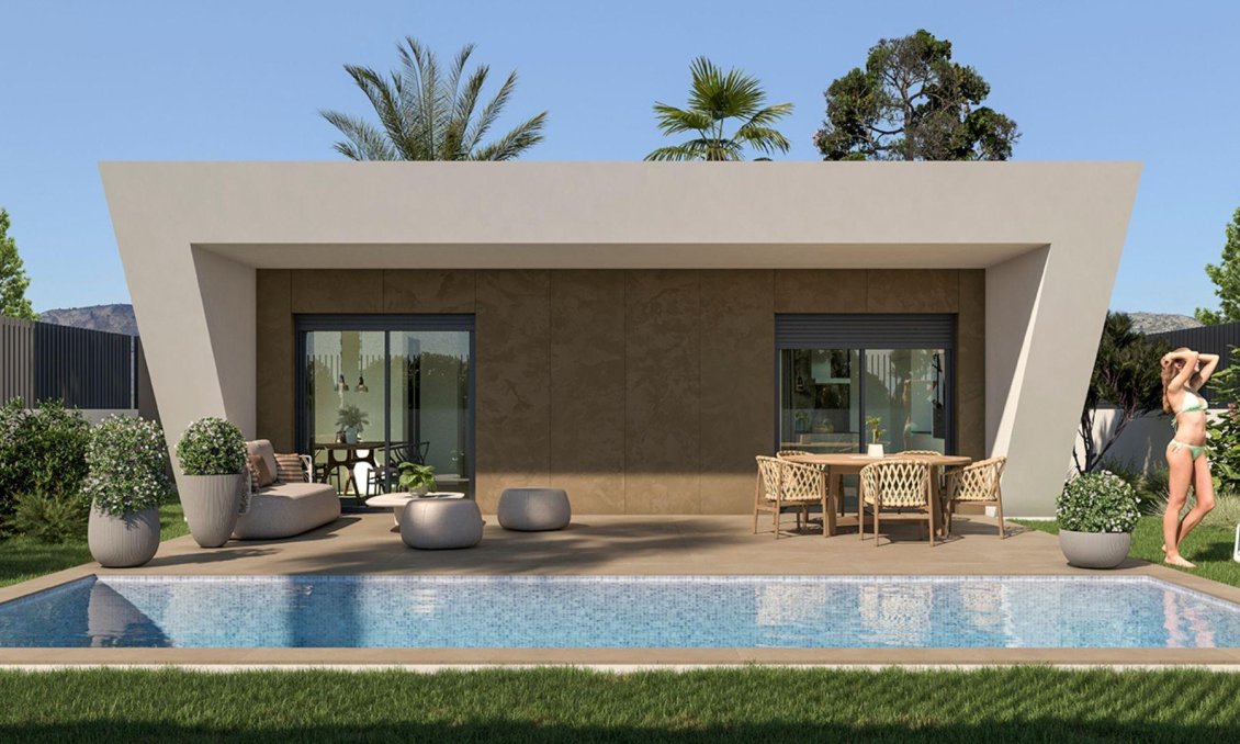 Obra nueva - Villa -
Hondón de las Nieves - Urbaniz La Montañosa