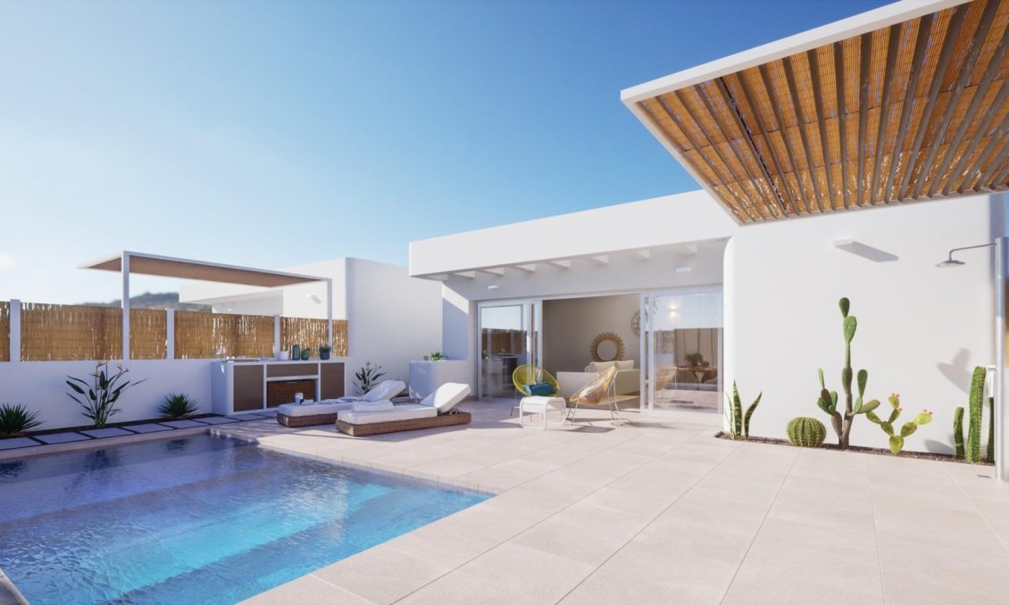 Obra nueva - Villa -
Los Alcazares - Serena Golf