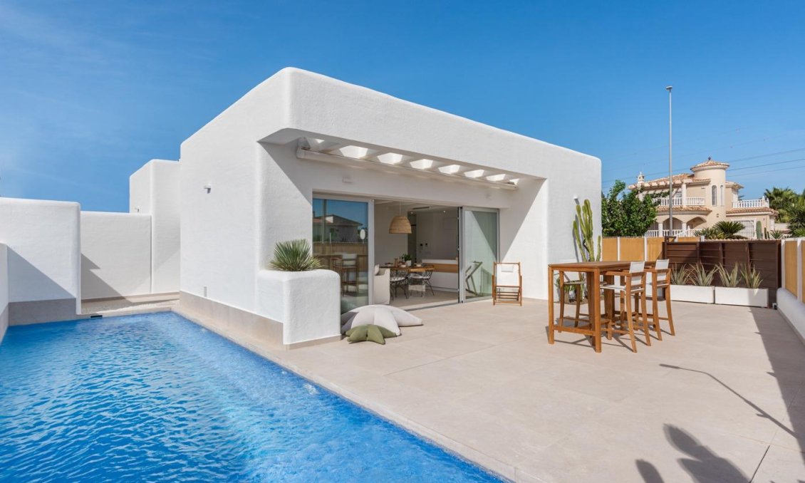Obra nueva - Villa -
Los Alcazares - Serena Golf