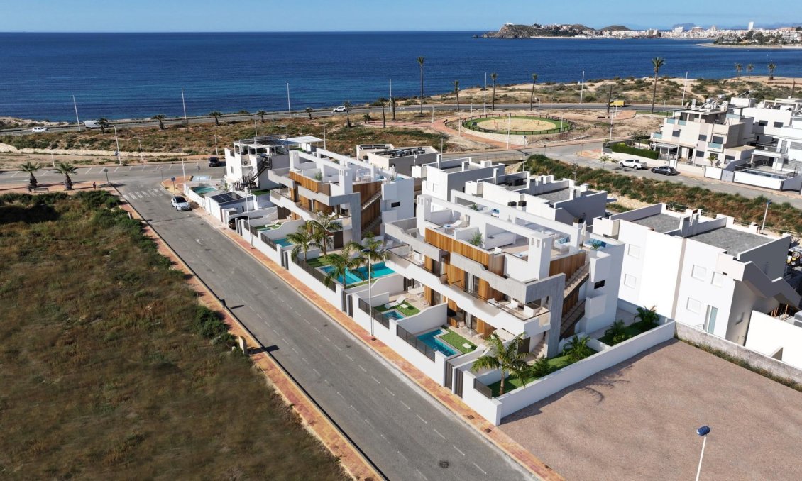 Obra nueva - Bungalow -
Puerto de Mazarron - Playa Negra