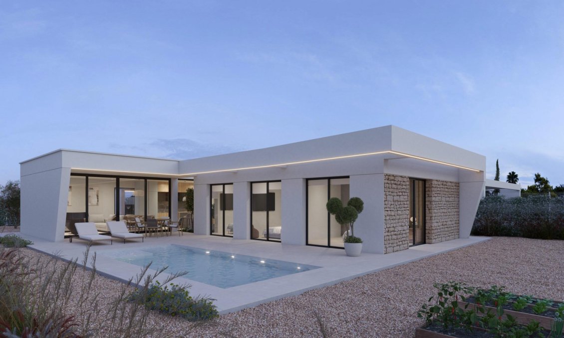 Obra nueva - Villa -
Fuente Álamo - Hacienda del Alamo