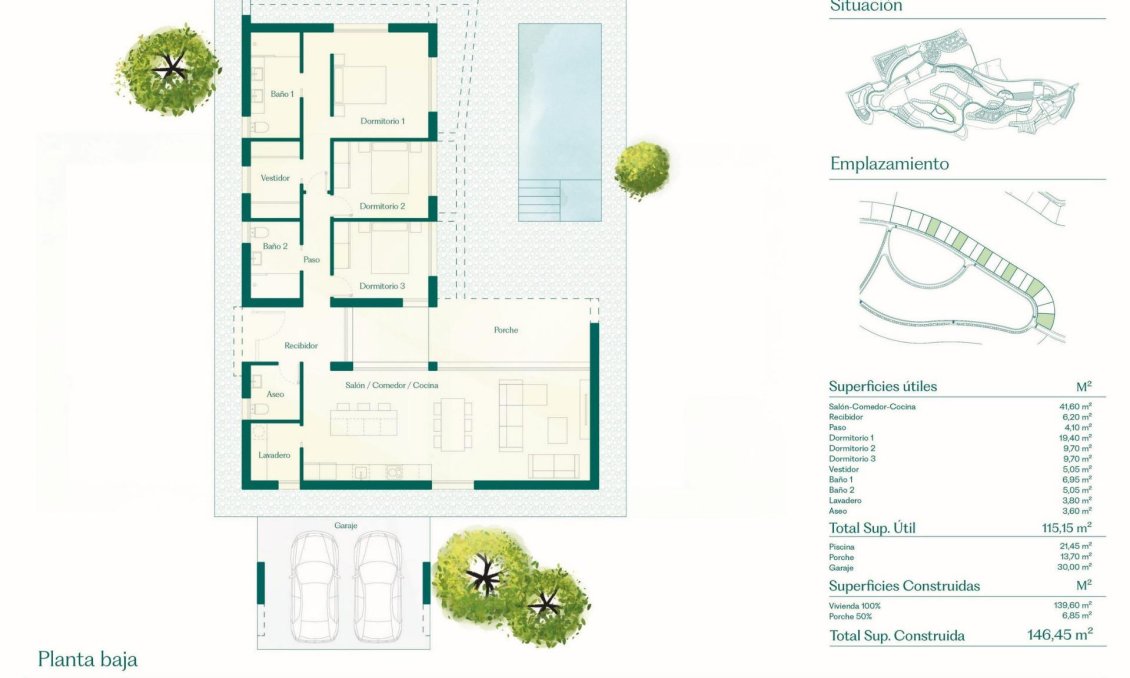 Obra nueva - Villa -
Fuente Álamo - Hacienda del Alamo